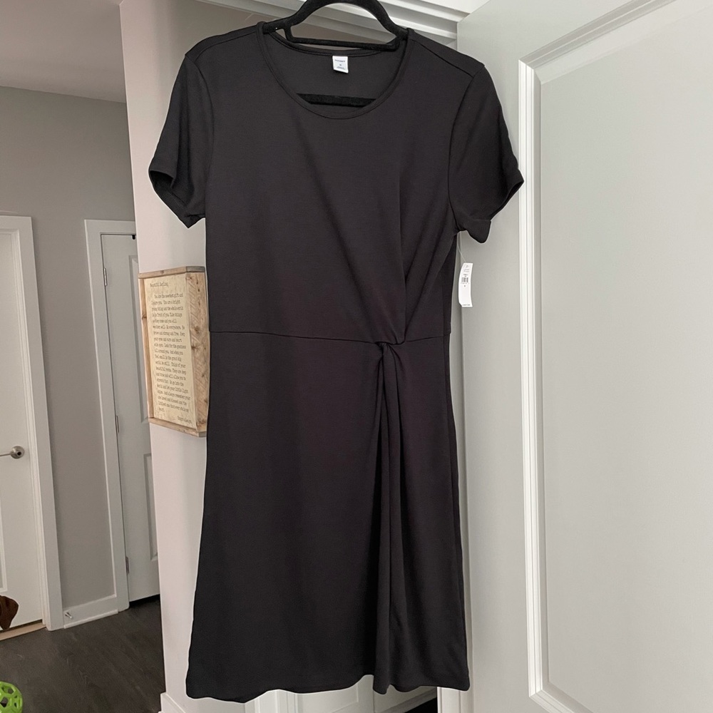 Black Old Navy Knot Dress
